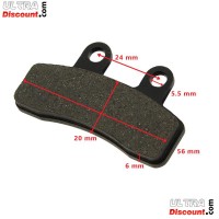 Brake Pad for Dirt Bike type 3 Bilder 1