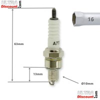 Spark Plug for Baotian Scooter BT49QT-11