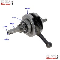 Crankshaft for ATV Shineray Quad 250cc STXE Bilder 2