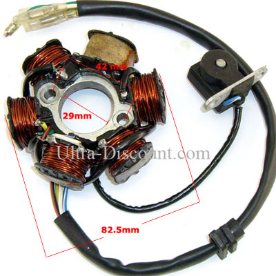Stock Ignition Coil Assy for Dirt Bike 50 - 125cc type 1