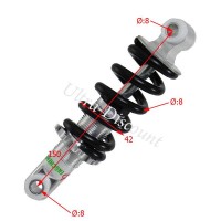 Rear Shock Absorber for Pocket Supermoto (750lbs, 150mm)