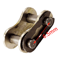 47 Tooth Reinforced Rear Sprocket for Pocket Bike (small pitch)