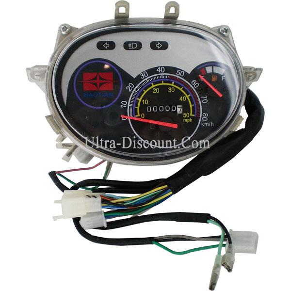 Speedometer for Baotian Scooter BT49QT-7, Baotian Parts - BT49QT-7