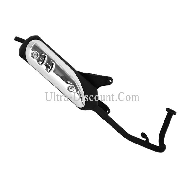 Exhaust for Baotian Scooter BT49QT-9 (type 2), Baotian Parts - BT49QT-9