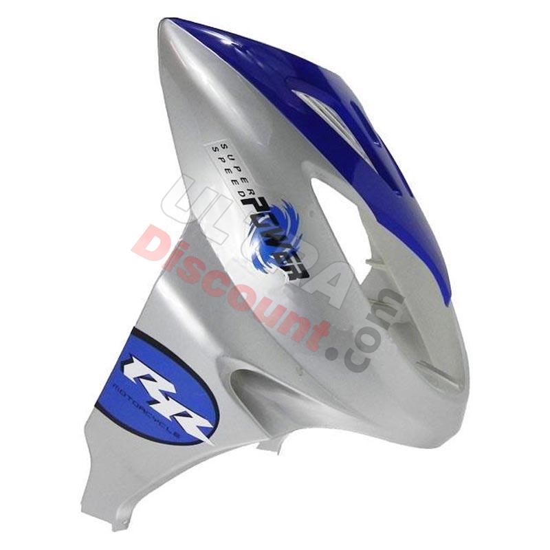 Front Fairing for Scooter Jonway 50cc YY50QT-28B - Blue, Jonway Scooter Parts Front Fairing for Scooter Jonway 50cc YY50QT-28B - Blue, Jonway Scooter Parts