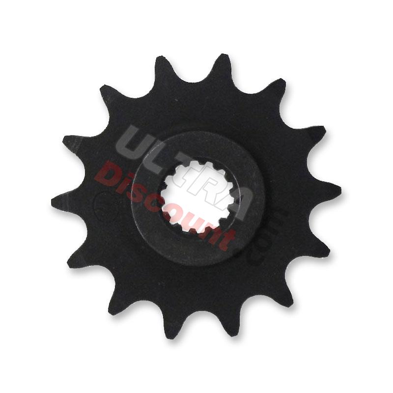 13 Tooth Front Sprocket for ATV Bashan Quad 300 BS300S-18, Bashan Parts ATV 300cc BS300S18