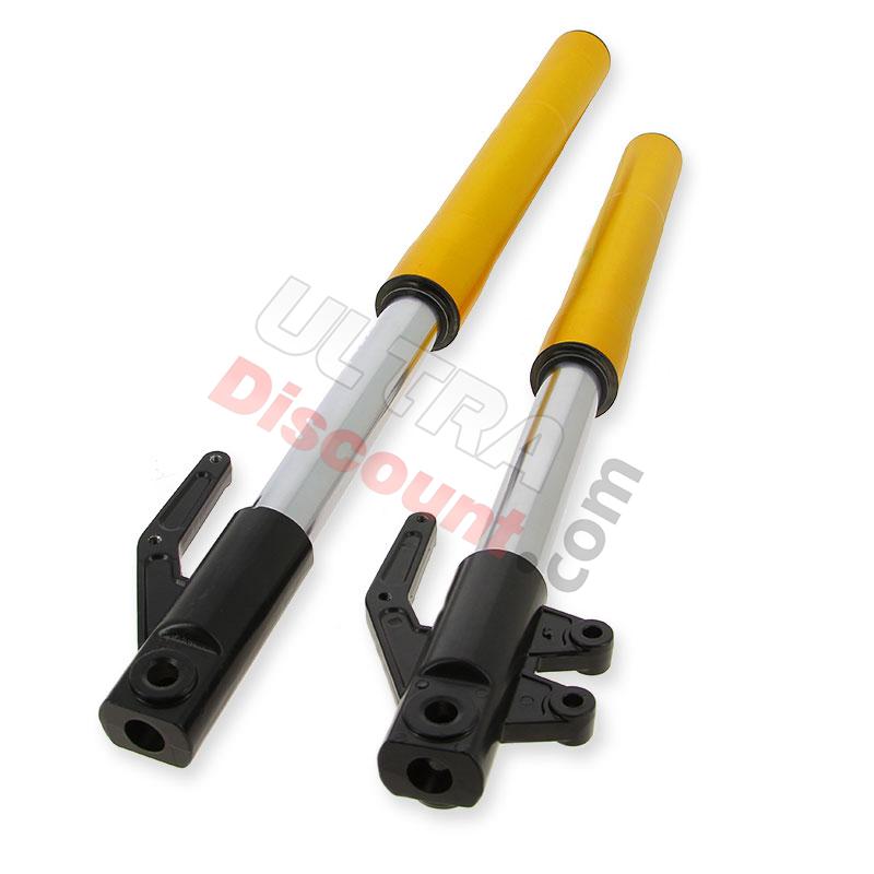 Front Fork Tubes Dirt Bike Gold (650mm), Dirt Bike Spare Parts