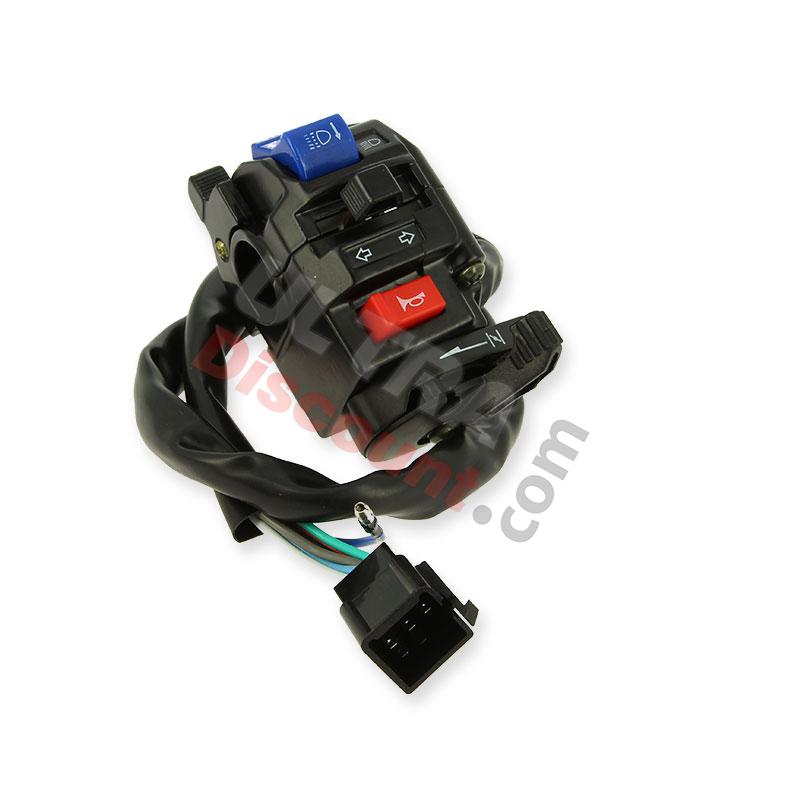 Left Switch Assembly for ATV Shineray Quad 250cc STXE, Shineray Parts ATV 250 STXE