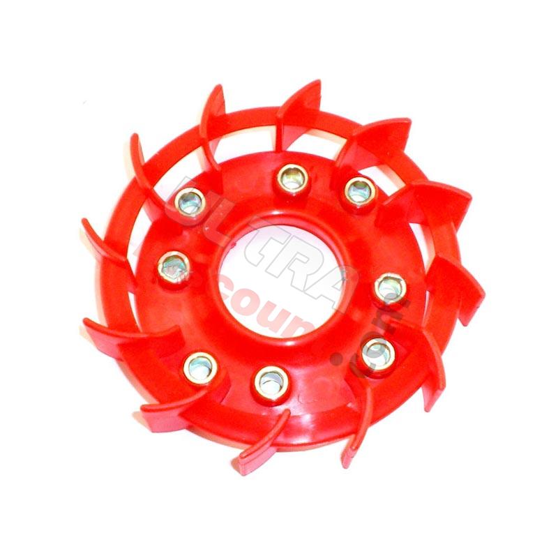 Fan Impeller for Chinese Scooter - Red, Chinese scooter parts Fan Impeller for Chinese Scooter - Red, Chinese scooter parts