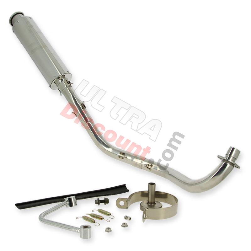 Exhaust chrome for Skyteam PBR 125cc, PBR Skyteam ZB Honda Spare Parts