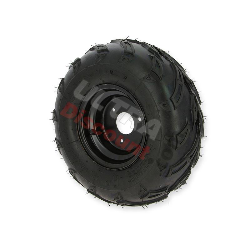 Left wheel 16x8-7 complete for mini quad, ATV Parts Electric CRZ Left wheel 16x8-7 complete for mini quad, ATV Parts Electric CRZ