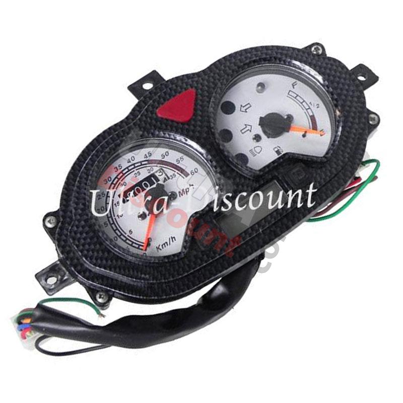 Speedometer for Chinese Scooter 50cc (type 1), Chinese scooter parts Speedometer for Chinese Scooter 50cc (type 1), Chinese scooter parts