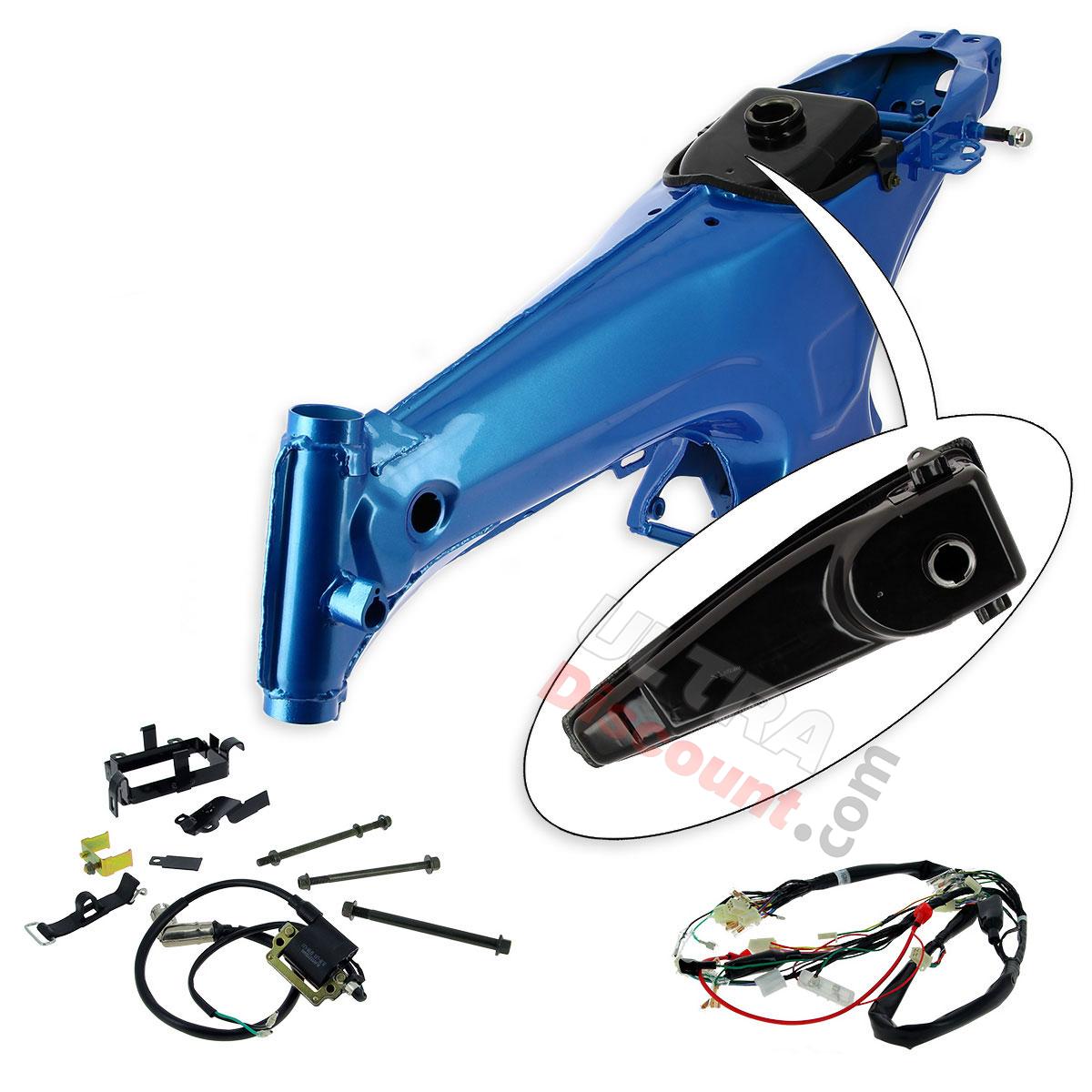 Frame for Dax - upgrade from 2.5L to 5.5L - BLUE, Dax Skymax Parts