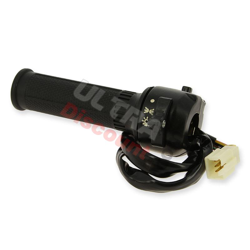 Right Switch for Monkey - Gorilla 50cc ~ 125cc (Before 10-2015) - Black, Monkey - Gorilla Spare Parts