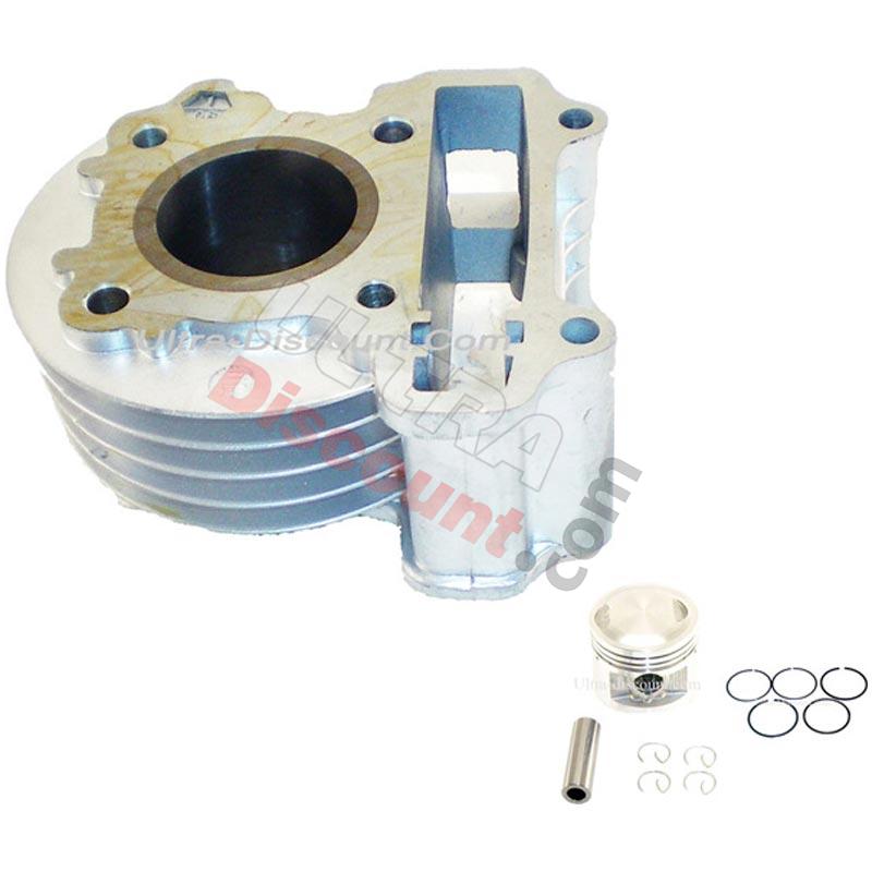 Piston Kit + Cylinder for Engine 50cc GY6 4-stroke, Chinese scooter parts