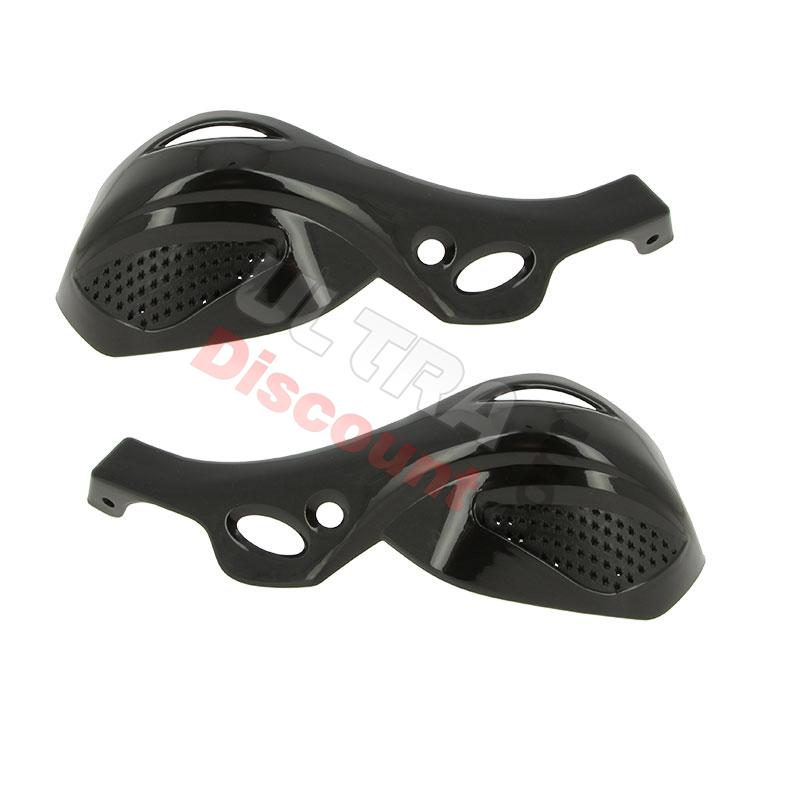 Hand Guards - Black, Dirt Bike Spare Parts
