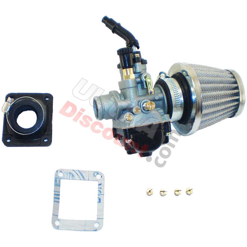 19mm Carburetor Kit + Jets + Cone Air Filter for Pocket Bike MTA4, Parts Pocket Blata MT4 19mm Carburetor Kit + Jets + Cone Air Filter for Pocket Bike MTA4, Parts Pocket Blata MT4