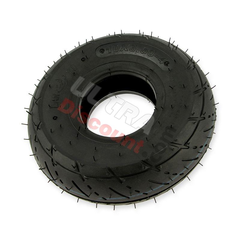 Road Tire 10x350-4 for ATV Pocket (soft gum), ATV Parts Electric CRZ
