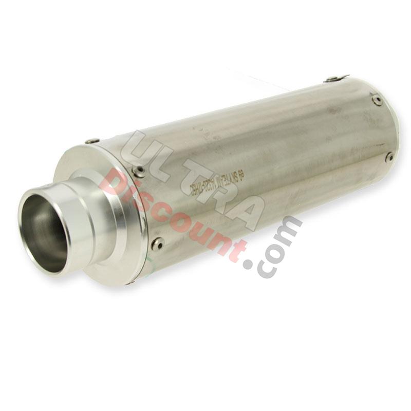 Chrome exhaust silencer for Skyteam Cobra 50cc, Spare Part Cobra Skyteam Chrome exhaust silencer for Skyteam Cobra 50cc, Spare Part Cobra Skyteam
