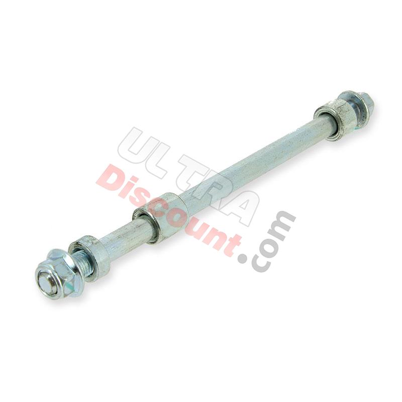 Complete front wheel axle 12mm for Mini Citycoco, Mini Citycoco spare parts
