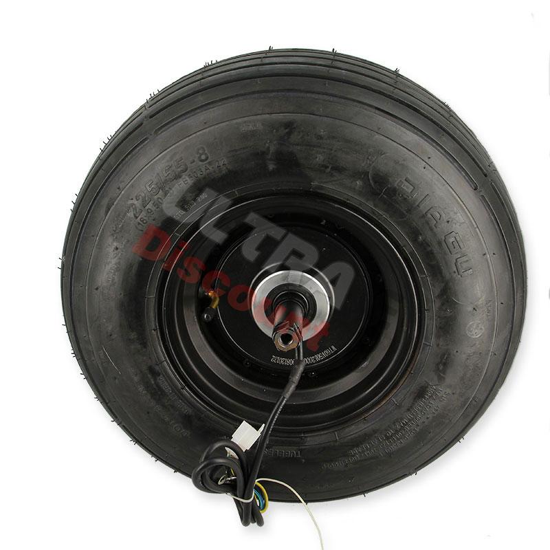 Rear Wheel Complete for Citycoco 2000w, Citycoco spare parts