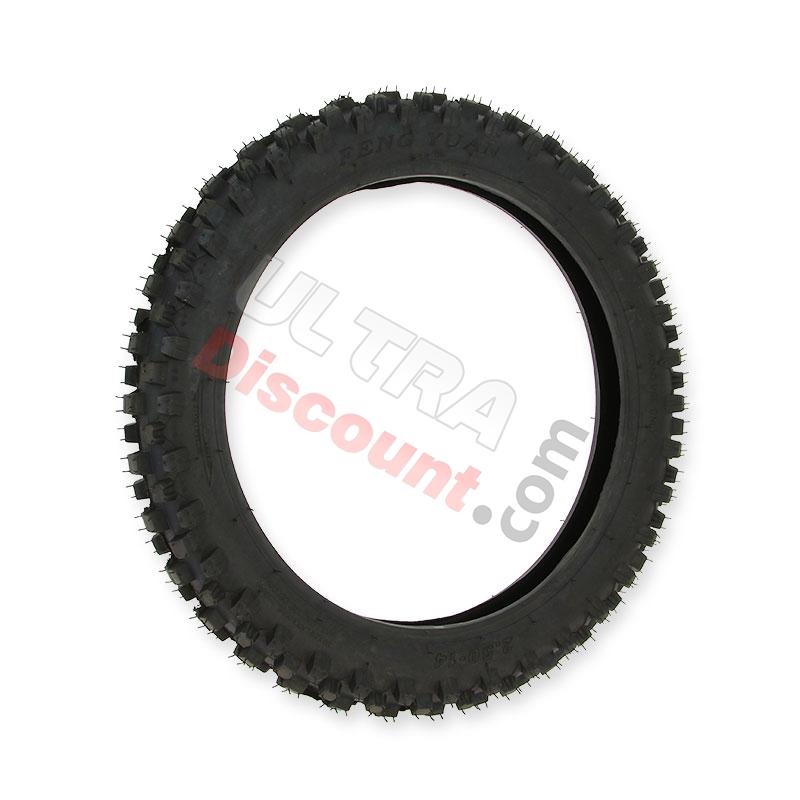 Tire for Dirt Bike (12mm Tread Lug) - 2.50x14'', Dirt Bike Spare Parts
