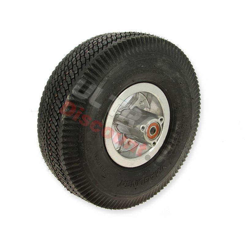 Complete rear wheel 4.10/3.50-4 pocket quad, Parts Thermal Scooter