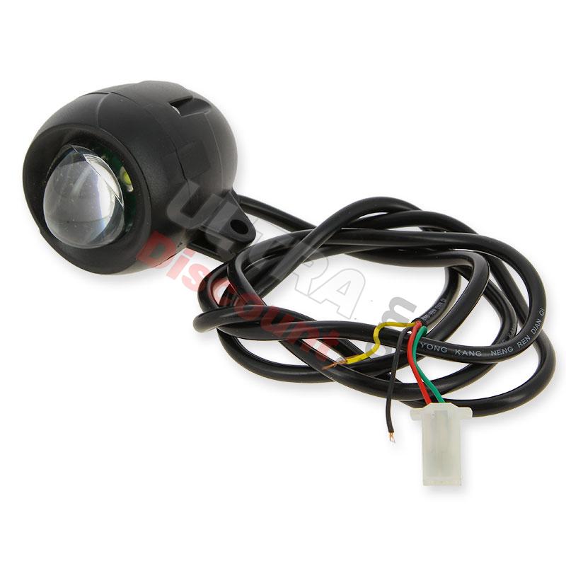 Headlight + horn for Mini Citycoco spare parts, Mini Citycoco spare parts
