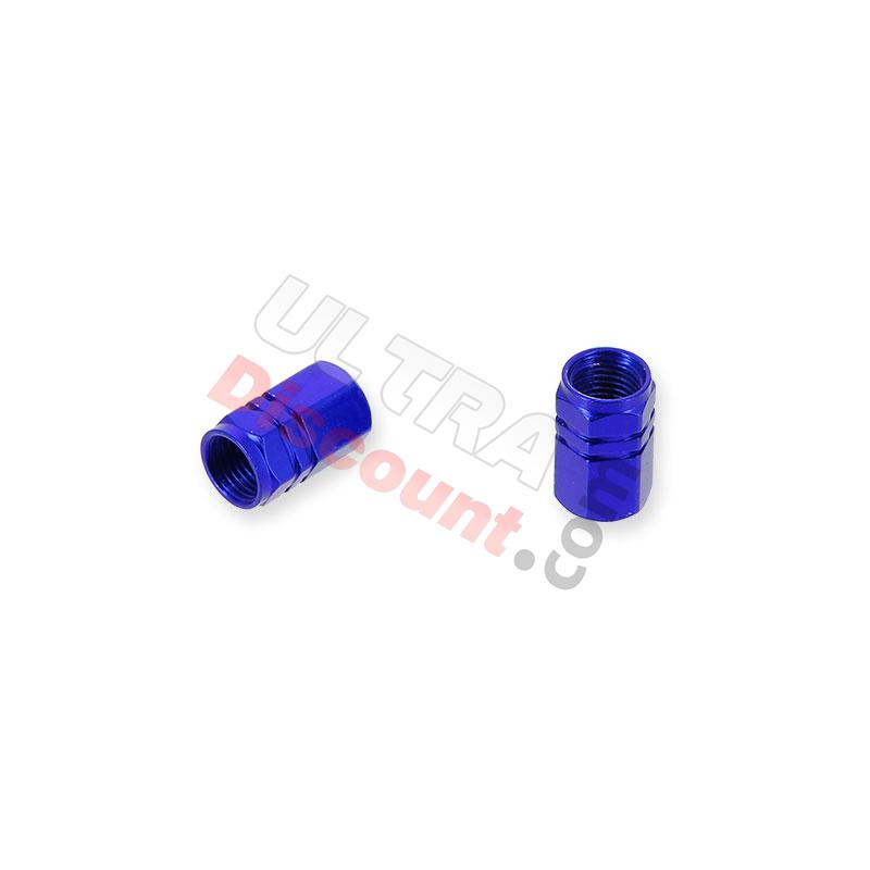 Pair of valve caps dark blue, Parts Pocket Replica R1