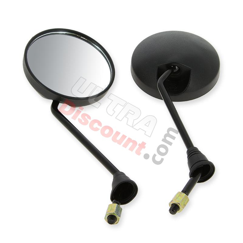 Pair of mirrors for Citycoco scooter Shopper - Black edition, citycoco shopper parts