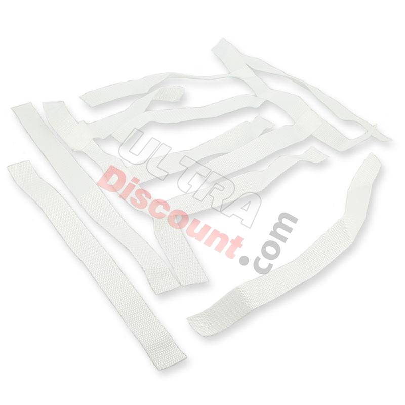 Pair of Foot Rest nets white for Shineray 300cc, Shineray Spare Parts ATV 300cc