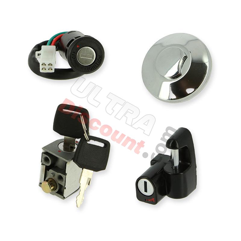Lock Assy for Monkey-Gorilla 50-125cc Euro4, Monkey - Gorilla Spare Parts Lock Assy for Monkey-Gorilla 50-125cc Euro4, Monkey - Gorilla Spare Parts