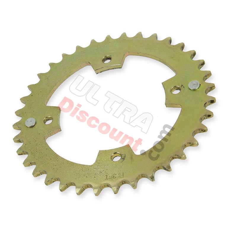 36 Tooth Rear Sprocket for ATV Bashan Quad 250cc (520, BS250AS-43), Parts Bashan 250cc BS250AS-43