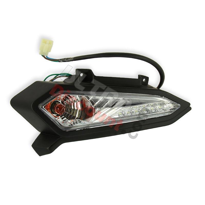 Front Right Turn Signal for Bashan 250cc BS250AS-43, Parts Bashan 250cc BS250AS-43