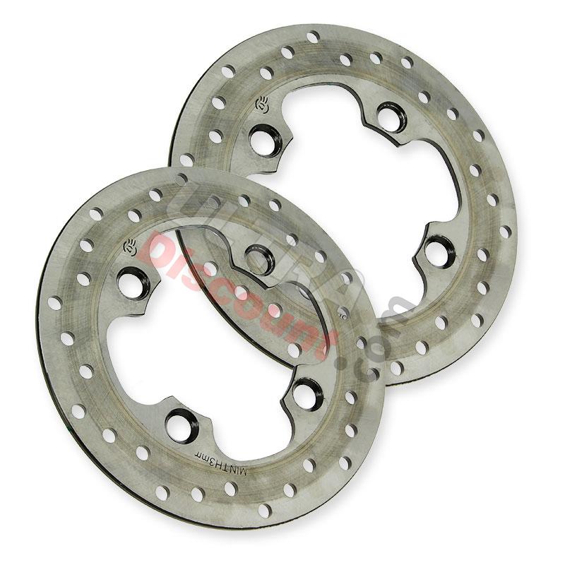 Pair of Rear Brake Discs for ATV Bashan Quad 250cc (BS250AS-43), Parts Bashan 250cc BS250AS-43 Pair of Rear Brake Discs for ATV Bashan Quad 250cc (BS250AS-43), Parts Bashan 250cc BS250AS-43