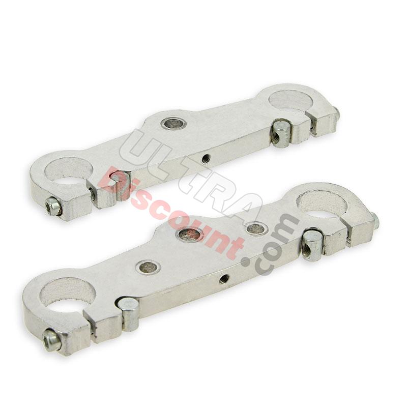 Pair of Triple Trees for Pocket SuperMotard (145mm), Supermoto pocket Spare Parts