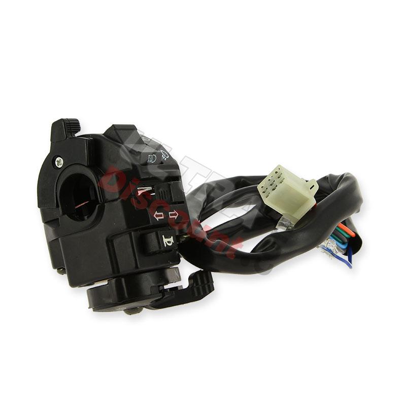 Left Switch Assembly for ATV Quad JYG (type2), 200cc Chinese ATV Parts Left Switch Assembly for ATV Quad JYG (type2), 200cc Chinese ATV Parts