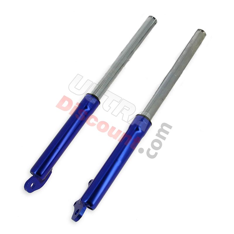Front Fork Tubes Cross Pocket Bike Blue (Type 1), Cross Pocket Bike Parts Front Fork Tubes Cross Pocket Bike Blue (Type 1), Cross Pocket Bike Parts
