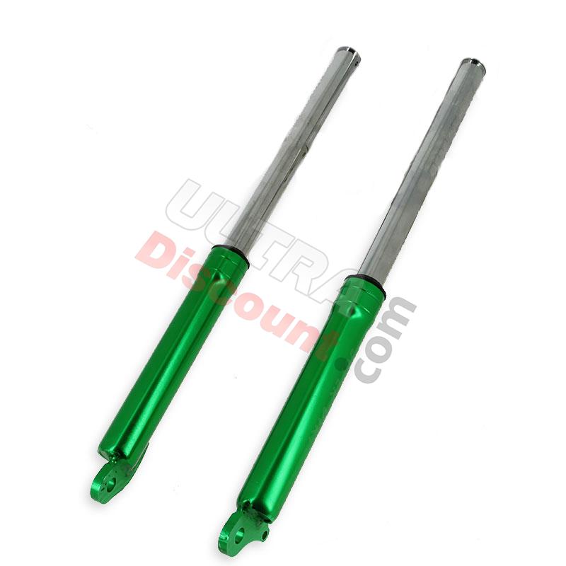 Front Fork Tubes Cross Pocket Bike Green (Type 1), Cross Pocket Bike Parts Front Fork Tubes Cross Pocket Bike Green (Type 1), Cross Pocket Bike Parts