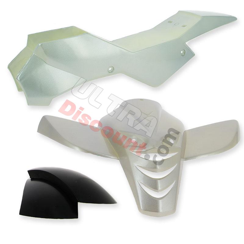 Fairing for ATV Pocket Quad type2 metal grey, Pocket Quad Spare Parts Fairing for ATV Pocket Quad type2 metal grey, Pocket Quad Spare Parts