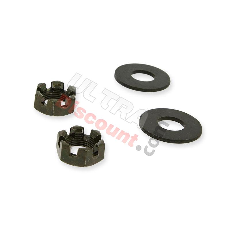 Rear Axle Nut Kit for ATV Bashan 200cc BS200S7, Bashan Parts ATV 200cc BS200S7