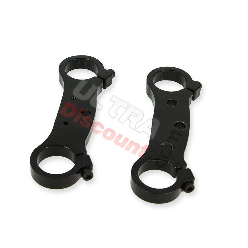 Pair of Triple Trees for Pocket cross 34mm Black, Cross Pocket Bike Parts Pair of Triple Trees for Pocket cross 34mm Black, Cross Pocket Bike Parts