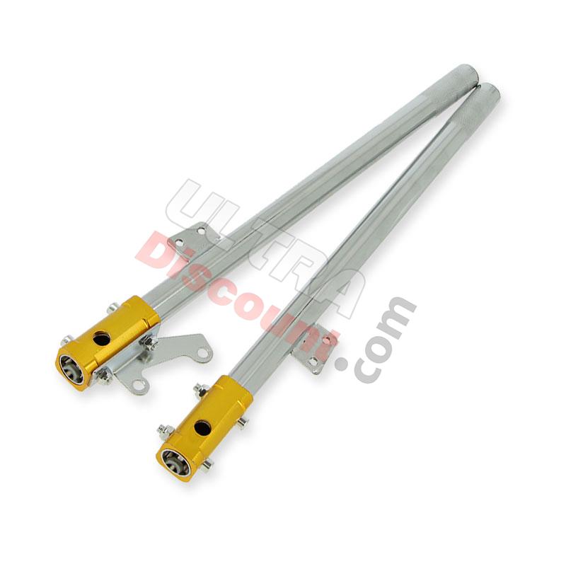 Pair of Front Fork Tubes for Pocket Bike (+4cm), Pocket Bike Spare Parts