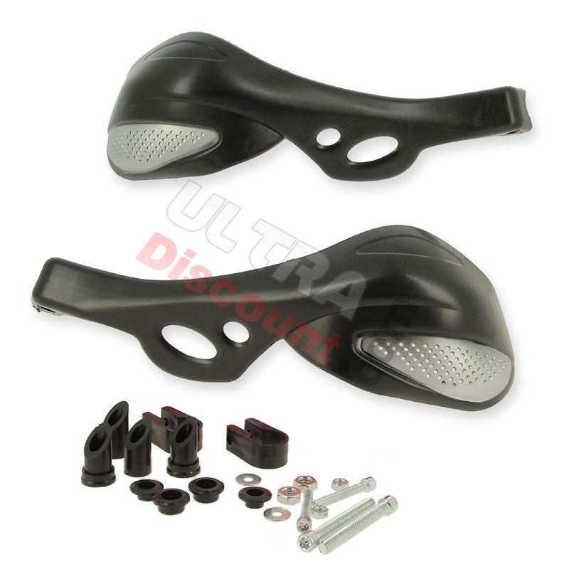 Hand Guards - Black-Grey for 200cc Chinese ATV , 200cc Chinese ATV Parts