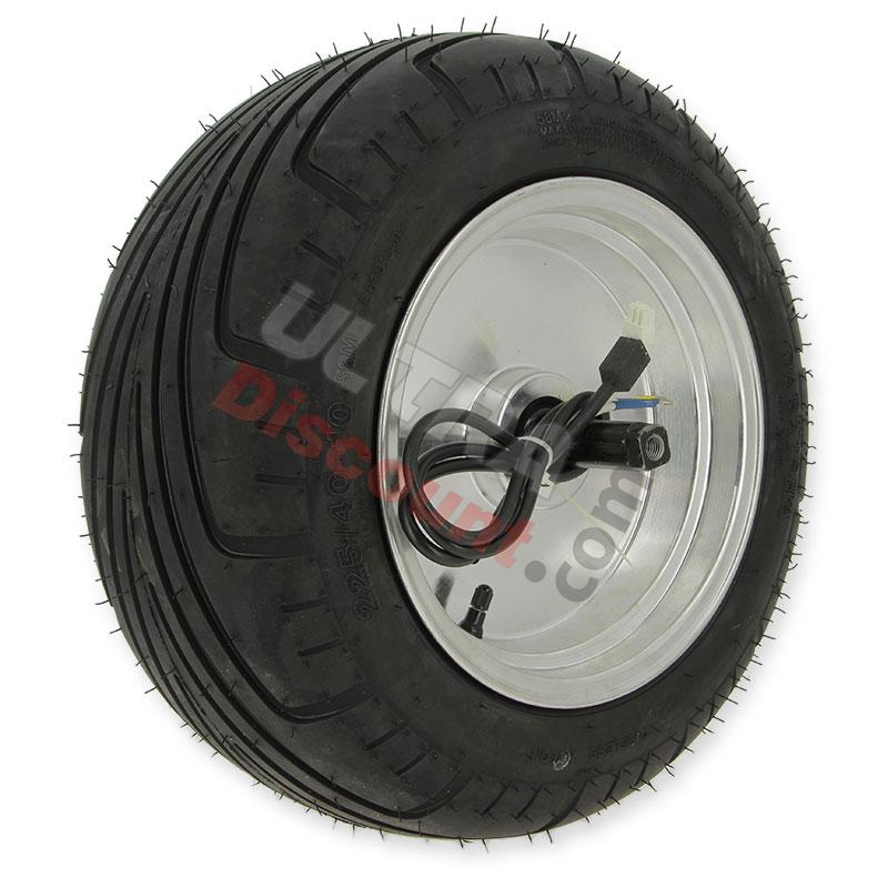 Rear Wheel Complete 225x40-10 pour Citycoco 1500w, Citycoco spare parts Rear Wheel Complete 225x40-10 pour Citycoco 1500w, Citycoco spare parts