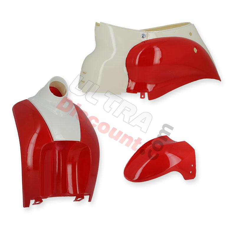 Fairing for Pocket scooter 47cc - 49cc - Red, Parts for mini scooter