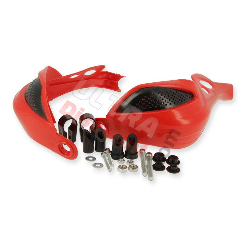 Hand Guards - Red and black for 200cc Chinese ATV , 200cc Chinese ATV Parts