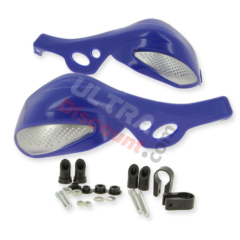 Hand Guards - Blue grey, Dirt Bike Spare Parts