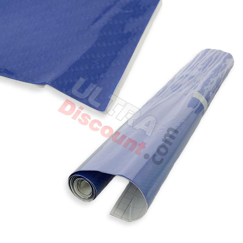 Self-adhesive covering imitation carbon for Dirt Bike (Blue), Dirt Bike Spare Parts