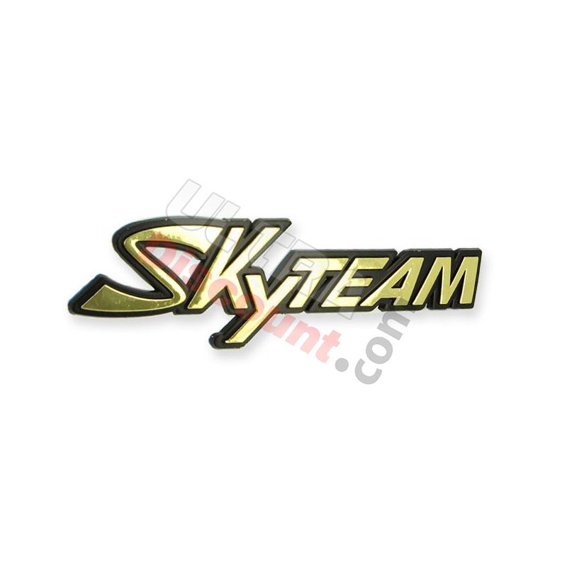 SkyTeam logo plastic sticker for ZB PBR tank, PBR Skyteam ZB Honda Spare Parts